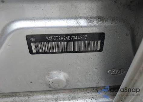 2011 Kia Soul + from USA, damaged, VIN KNDJT2A24B7344237